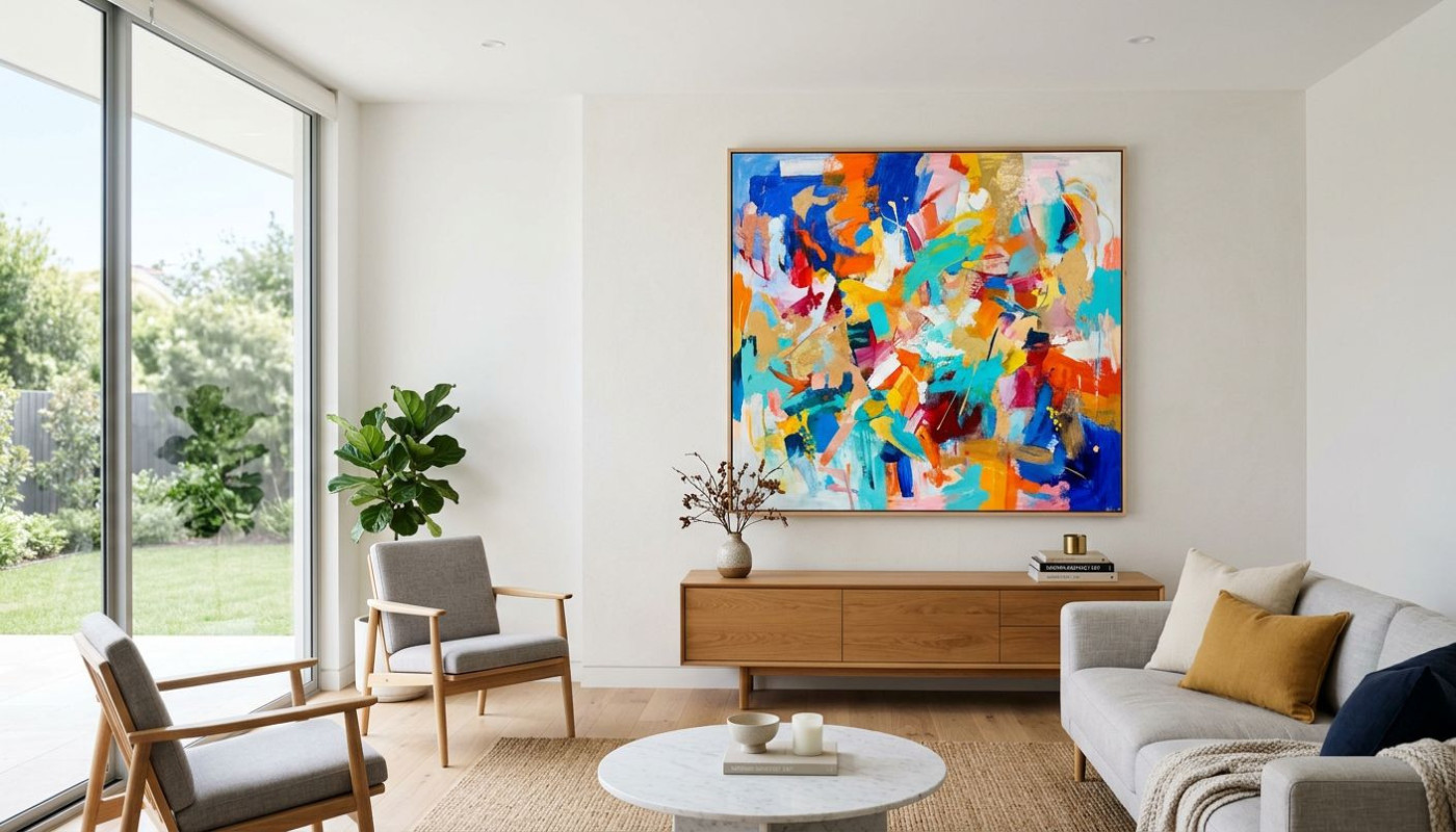 Comment choisir le bon tableau abstrait pour votre espace ?